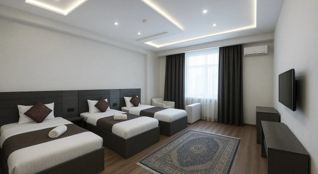 Трёхместный номер Deluxe с видом на внутренний двор Vatan Hotel