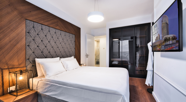 Апартаменты с 2 комнатами с балконом и с видом на сад Grand Sapphire Residences By Northernland