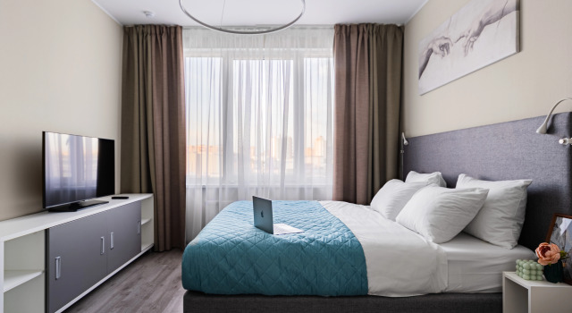 Flat Kvartira odnokomnatnaja  ot Rent Profi, Book Lejlighed Moskovskiy district Sankt Petersborg, nær Kupchino Metro Station