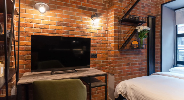 Studiya V Stile Loft V Zhk  Cleinhouse Na Krasnoselskoy Apartments, Rezerwuj Apartament CAO Area Moskwa, w pobliżu Baumanskaya Metro Station