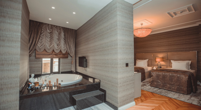 Двухместный люкс Deluxe with Jacuzzi Hotel De Reve Galata-Special Class