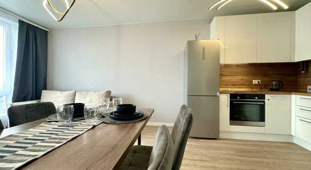 Yevro 2-Ka V Zhk Ivakino S Dizaynerskim Remontom Flat, Rezervovat Apartmán Hotely v Chimki s parkováním, Parkování