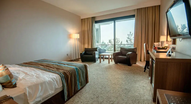 Номер Premium с видом на море Отель Korineum Golf & Beach Resort