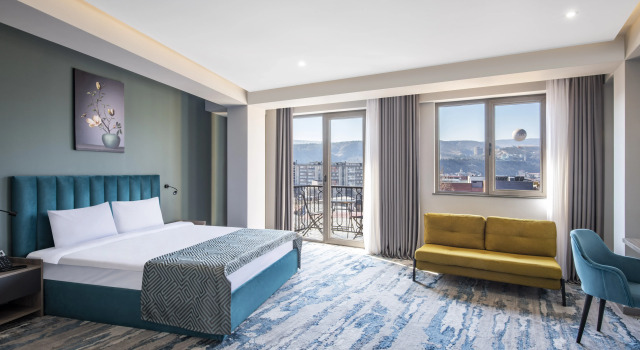 Двухместный номер Deluxe с балконом Hotel Address 9D