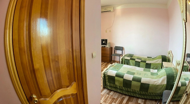 Двухместный номер Standard с балконом и с красивым видом из окна U Azy Guest House