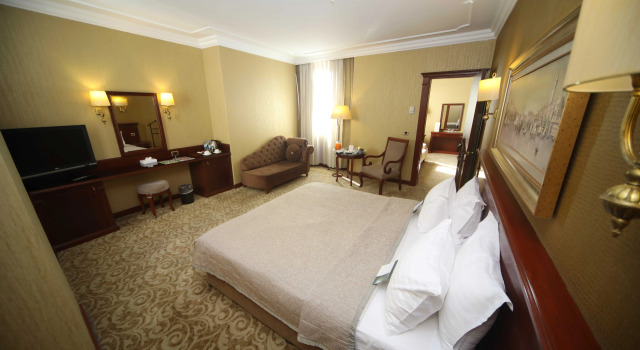 Люкс Grand с красивым видом из окна Bilek Istanbul Hotel