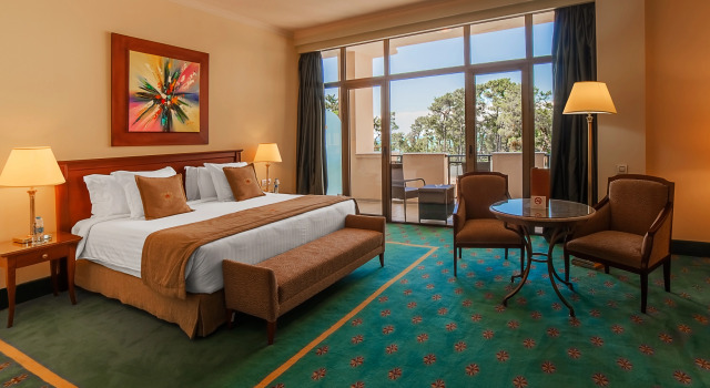 Двухместный номер Superior с балконом и с видом на море Kobuleti Georgia Palace Hotel & Spa