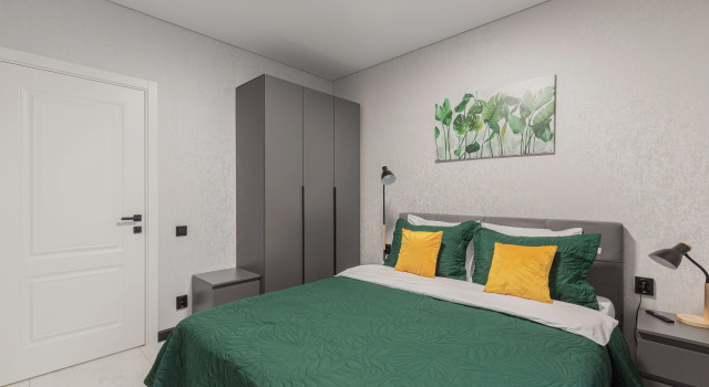 Квартира 1-к. квартира, 35 м², 2 кровати