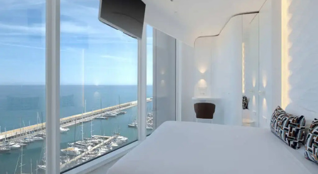 Двухместный номер Privilege с видом на море Отель Marina Badalona