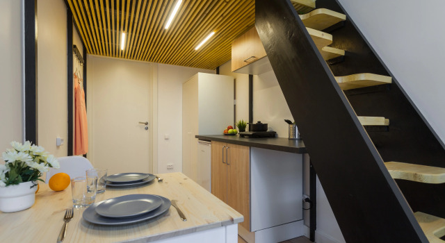 Dvukhurovnevyye SimplGrin Apartico №5 Apartments, Rezervovat Apartmán Tsentralny district Petrohrad, poblíž Dostoevsky Museum