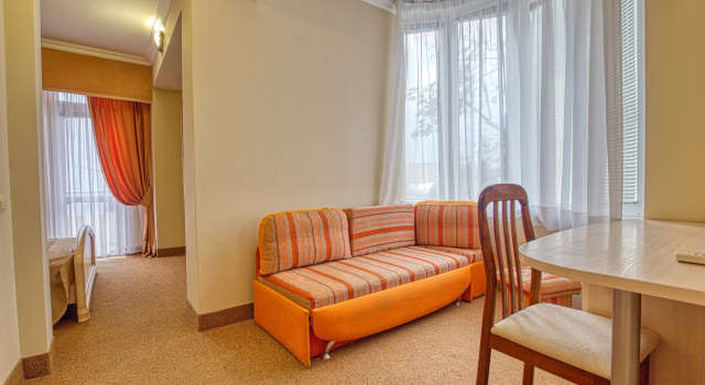 Junior suite doppia con balcone e con vista Inter Hotel