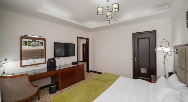 Двухместный полулюкс с балконом и с красивым видом из окна Отель Jannat Resort