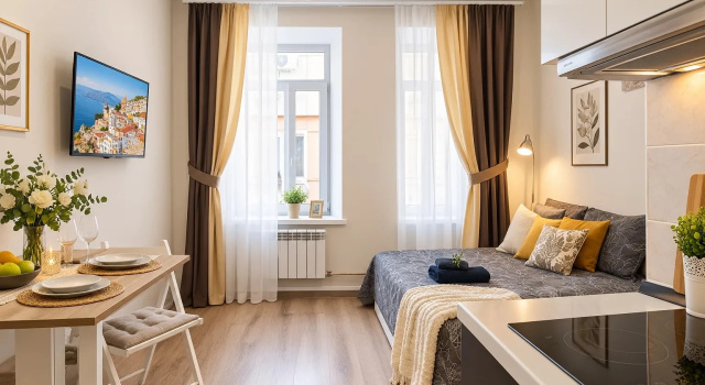 Nizhnyaya Krasnoselskaya 5k1 Apartments, Rezerwuj Apartament Tanie hotele w Moskwa