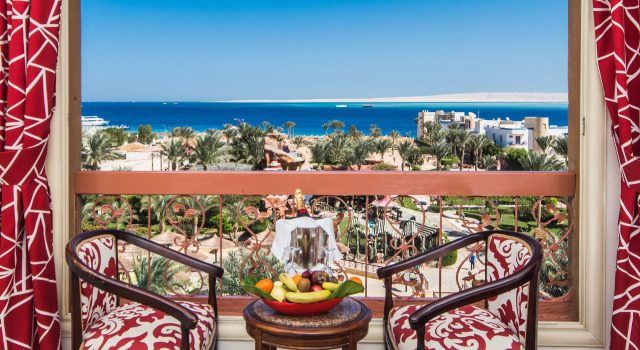 Семейный номер Deluxe с балконом и с красивым видом из окна Seagull Beach Resort - Families and Couples Only