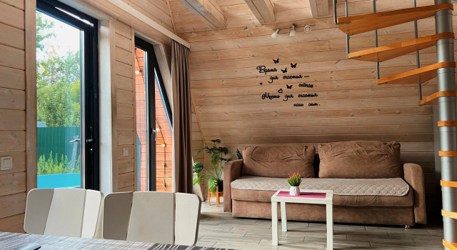 Дом A-Frame, Забронировать Гостевой дом Отели Донского с бассейном, Бассейн