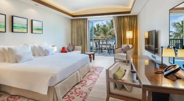 Полулюкс Lounge Access & Butler Service Residence с видом на море Отель JA The Resort - JA Palm Tree Court