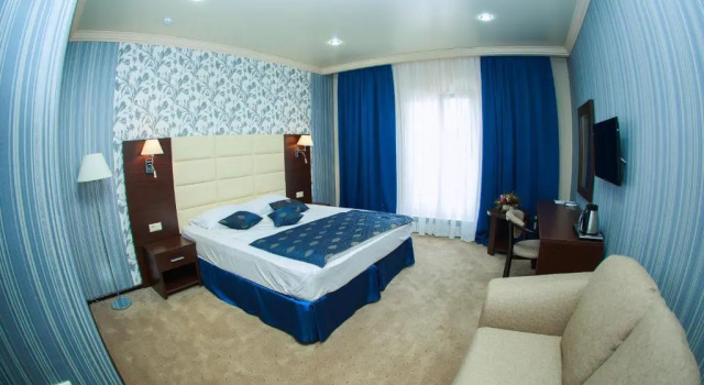 Двухместный номер Deluxe с балконом и с красивым видом из окна Апартаменты Grand Hotel&Spa