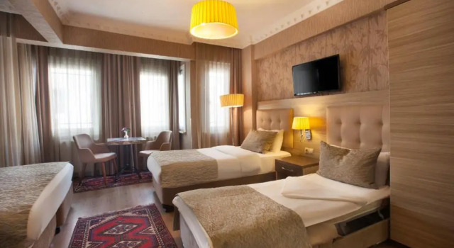 Номер семейный Standard with side sea view Sultanahmet inn Hotel