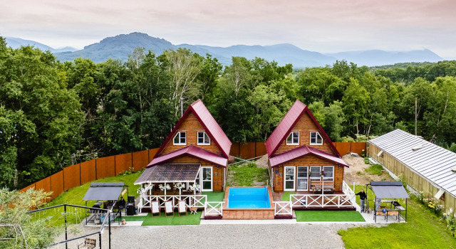 Dvadomaparatunka Private house, Đặt Nhà nghỉ dưỡng Khách sạn ở Kamchatka có hồ bơi, Hồ bơi