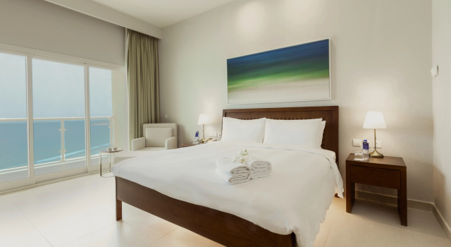 Двухместный номер Superior с балконом и с видом на океан Отель Radisson Blu Resort Fujairah