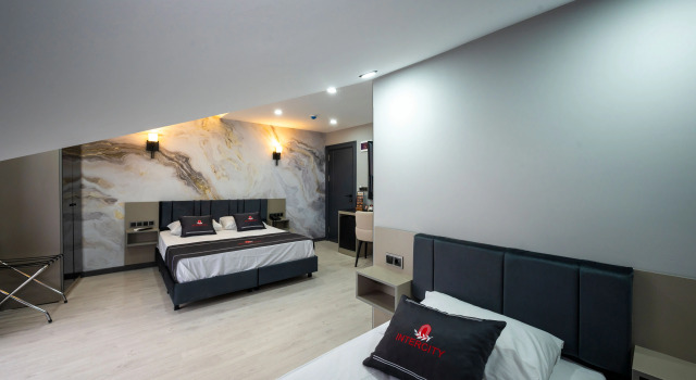 Трёхместный номер Deluxe с видом на город Intercity Hotel Istanbul Airport