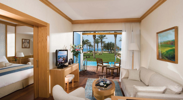 Люкс Executive c 1 комнатой с видом на море Constantinou Bros Asimina Suites Hotel