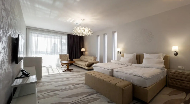 Апартаменты Comfort с балконом и с красивым видом из окна Бутик-отель Villa Elysium Park & SPA