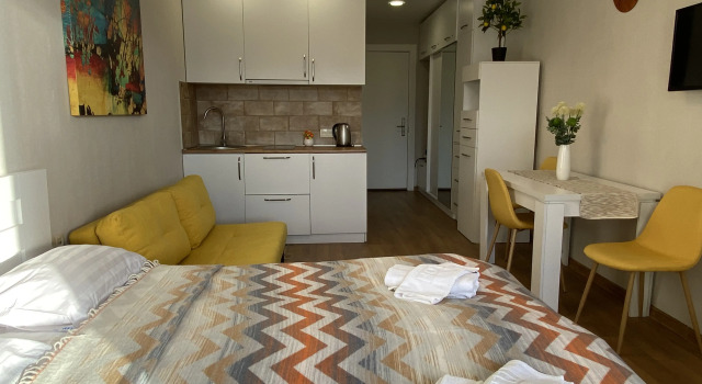 New Gudauri Alpen Apartments, Rezerwuj Apartament Hotele w Mtkheta-Mtianeti z basenem, Basen