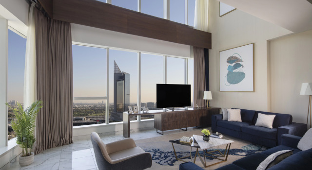 Апартаменты Дуплекс c 1 комнатой Avani Plus Palm View Dubai Hotel & Suites