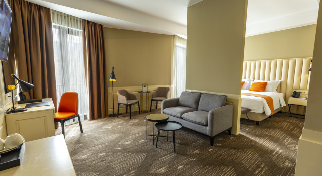 Семейный люкс с видом на горы Отель Sevsamora Resort and Spa