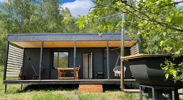 Good Morning Double House with view Ural Glamp Glamping