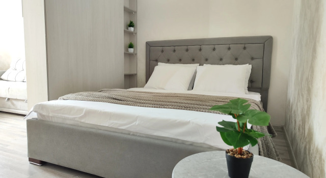 Panda Home vozle TTs Ostrov i TTs Kristall Apartment, Prenota Appartamento Hotel a Tyumen Region con parcheggio, Parcheggio