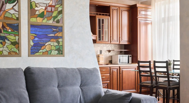 Uyutnaya shestimestnaya kvartira ryadom s Khodynskim parkom Apartments, Réserver Appartement SAO Area Moscou, près de Polezhayevskaya Metro Station