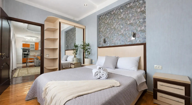 Shikarnaya Lokatsiya Tsentr Vozle Baytereka Do 4kh Gostey Flat, Rezerwuj Apartament Astana Kazachstan