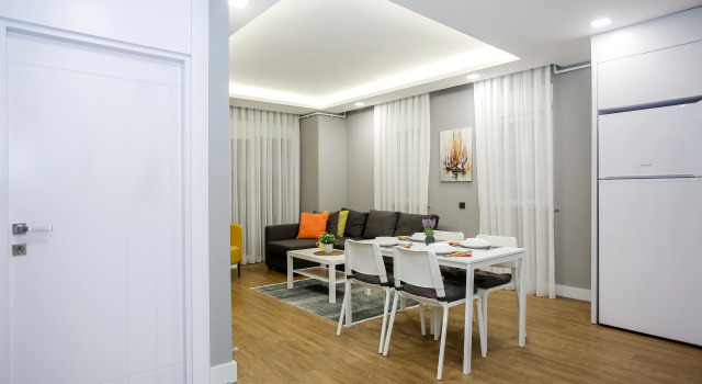 Апартаменты с 2 комнатами с балконом и с красивым видом из окна Stile Suite Family Hotel