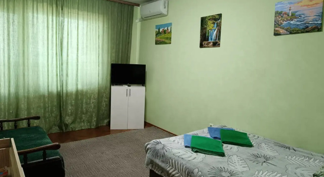 Номер Comfort с балконом и с видом на море Жилое помещение Алустон