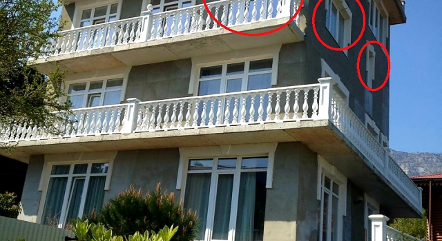 Трёхместный полулюкс с балконом и с видом на море Villa Cosa Nostra