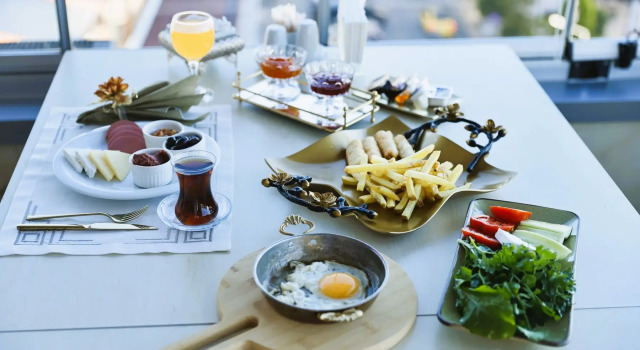 Семейный номер Standard с красивым видом из окна Samsun Charme Hotel