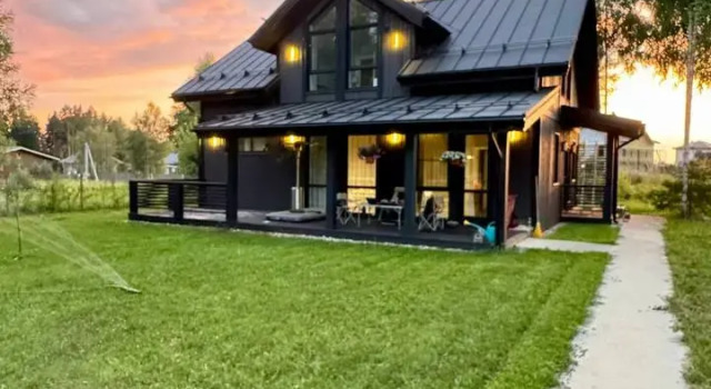 U bolshoy vody na Ruzskom vodokhranilische 206 Private house, Rezervovat Rekreační dům Chaty v Moskovská, Chalupa