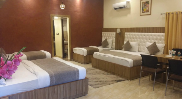 Семейный номер Classic Отель Hari Niwas - A Boutique Garden Resort Mount Abu