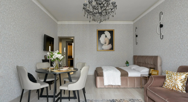 Двухместные апартаменты Квартира Agent Flat 1