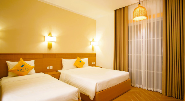 Номер Deluxe Отель Solea Hotel & Apartment Sunset Town Phu Quoc