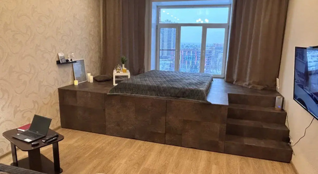 Апартаменты с балконом и с красивым видом из окна Квартира ЛайфХоум на Бульваре Молодежи