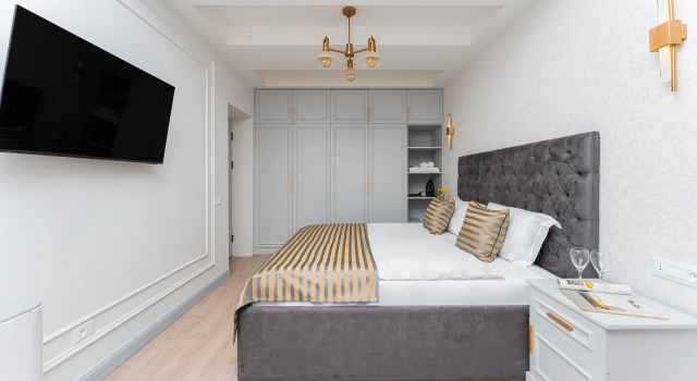 Appartamento doppio 1 camera da letto con balcone e con vista Sunset Apart-Hotel