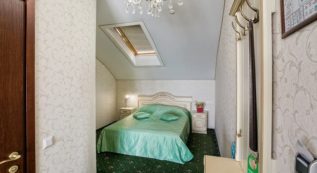 Двухместный люкс с видом на море Отель Вилла Валентина