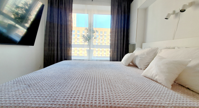 Апартаменты Comfort с 2 комнатами Квартира ВВ Апарт на улице Люблинской 78к3