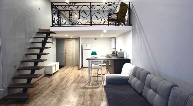 Квартира Cтудия Лофт Двухуровневая Yarapartments