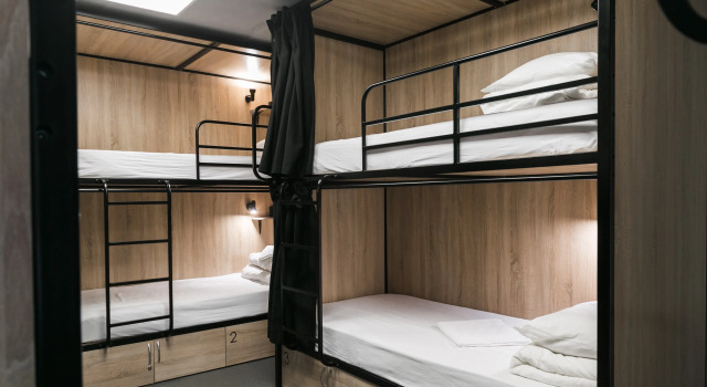 Кровать в общем номере (мужской номер) Хостел Why not Hostel Novosibirsk