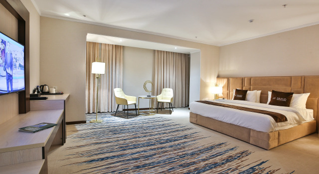 Двухместный люкс Zarafshon Hotel Bukhara