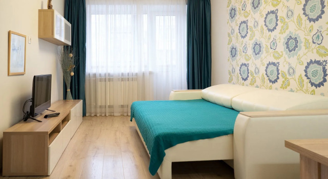 Апартаменты с 2 комнатами с балконом Апартаменты Right Room двухкомнатные на улице Мичурина 29